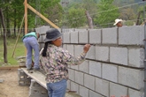 Formation de femmes dans le cadre de projets de constructions du Fonds Social d'Investissements de Honduras